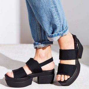Vagabond Lindy Platform Sandal Sz 38